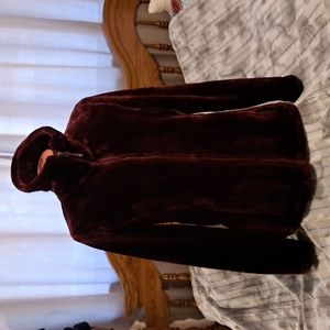 32° HEAT faux fur full zip jacket